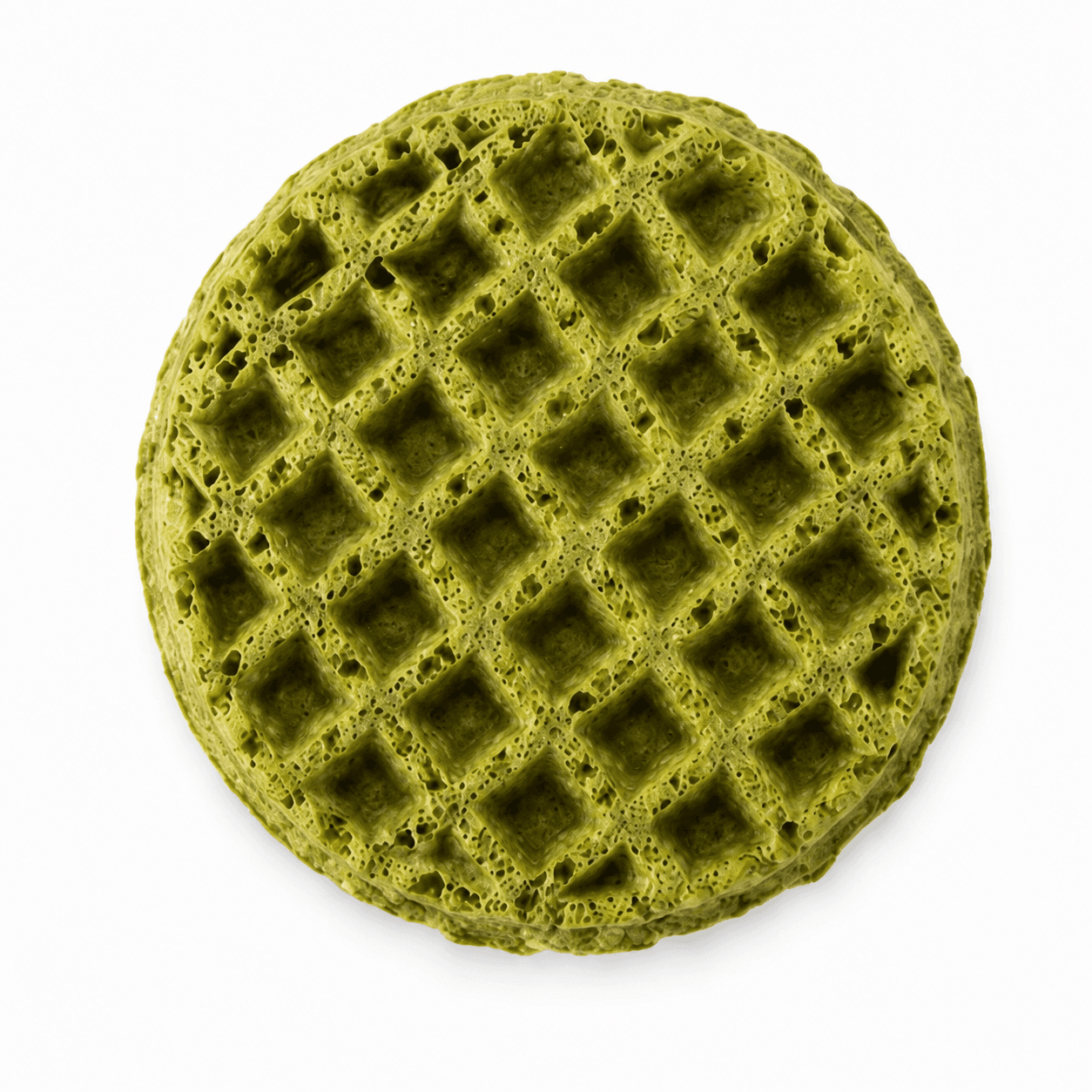 Waffle sabor Matcha